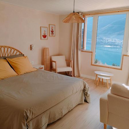Le Cosy Du Plongeoir - T2 Neuf Avec Vue Sur Le Lac De Serre Poncon Et Grande Terrasse Avec Jardin Savines Esterno foto